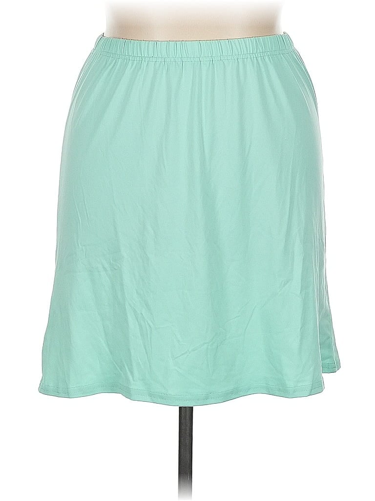 Pre-owned Shein Casual Skirt In Blue