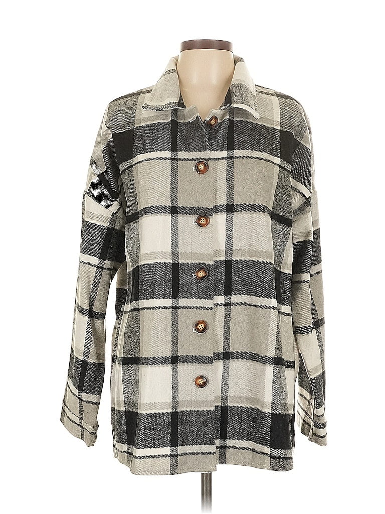 Pre-owned Unbranded Cardigan Sweater In Gray