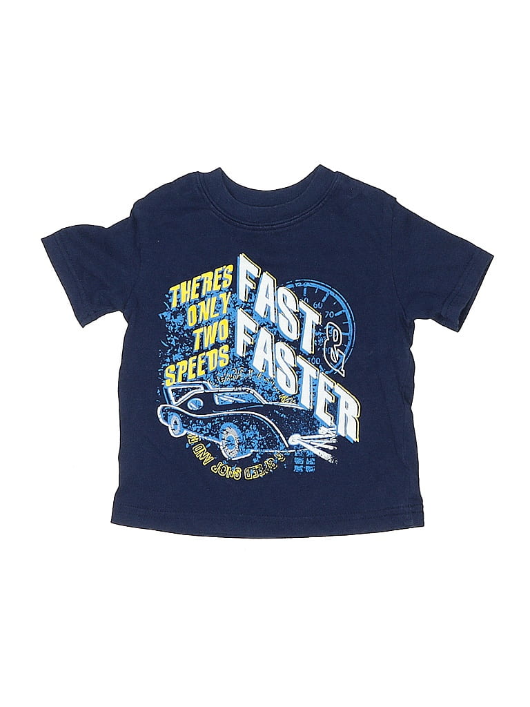 Pre-owned Kidgets Babies' Short Sleeve T-shirt In Blue