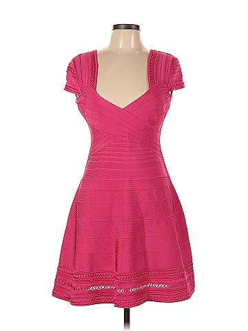 Herve Leger Cara cocktail dress (view 1)
