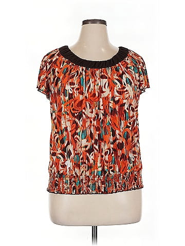 AB Studio Short Sleeve Blouse (view 1)