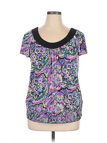 AB Studio Short Sleeve Top (view 1)