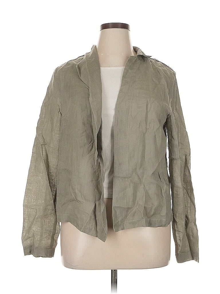 Pre-owned Sarah Pacini Kimono In Green