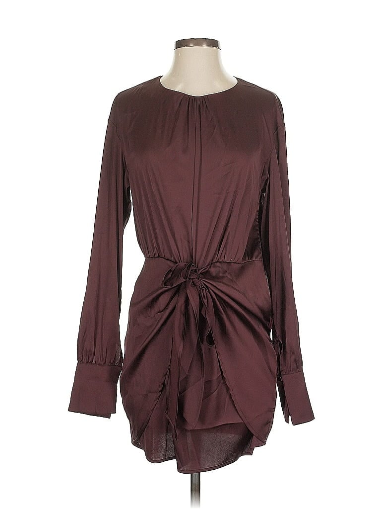 RUNAWAY Pre-owned Casual Dress In Burgundy