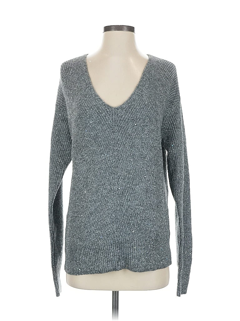 Pre-owned Inc International Concepts Pullover Sweater In Gray