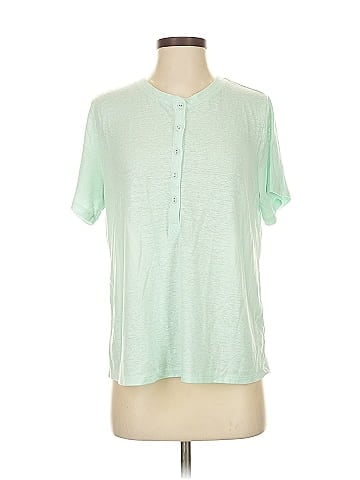 Candace Cameron Bure Short Sleeve Henley (view 1)