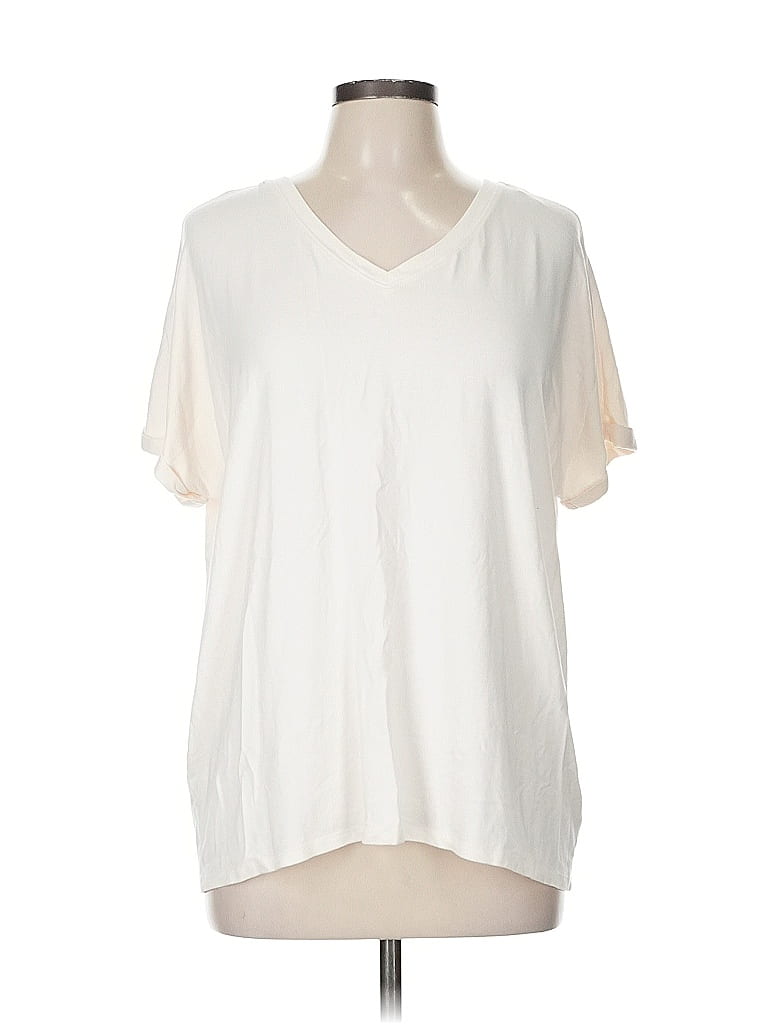 Pre-owned Wonderly Short Sleeve T-shirt In White
