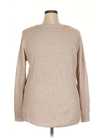 Pink Clover Pullover Sweater (view 2)