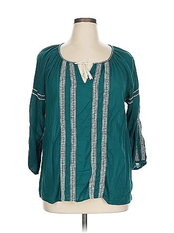 Gap Outlet 3/4 Sleeve Blouse (view 1)