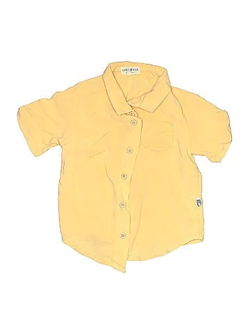 Rabbit Bear Short Sleeve Button-Down Shirt (view 1)