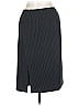 Tahari 100% Polyester Solid Gray Black Formal Skirt Size 10 - photo 2
