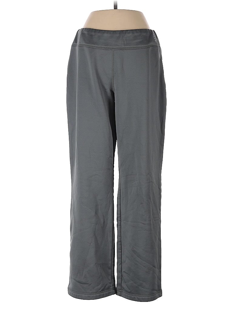 Pre-owned Lands' End Active Pants In Gray