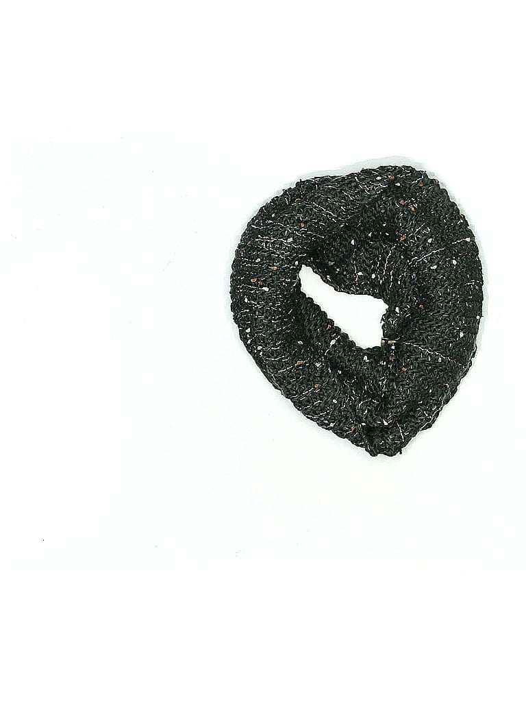 Patrick Francis Tweed Black Green Scarf One size - photo 1