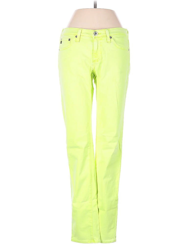 Pre-owned Adriano Goldschmied Jeans In Green