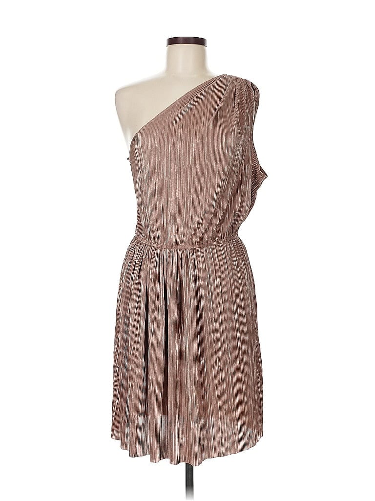 Pre-owned Bcbgeneration Cocktail Dress In Brown