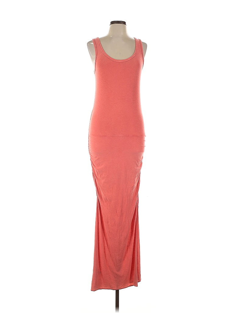 James Perse Orange Pink Casual Dress Size L