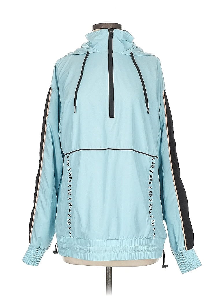 Pre-owned Assorted Brands Windbreaker Jacket In Blue