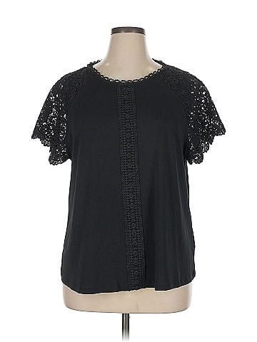 Cable & Gauge Short Sleeve Top (view 1)