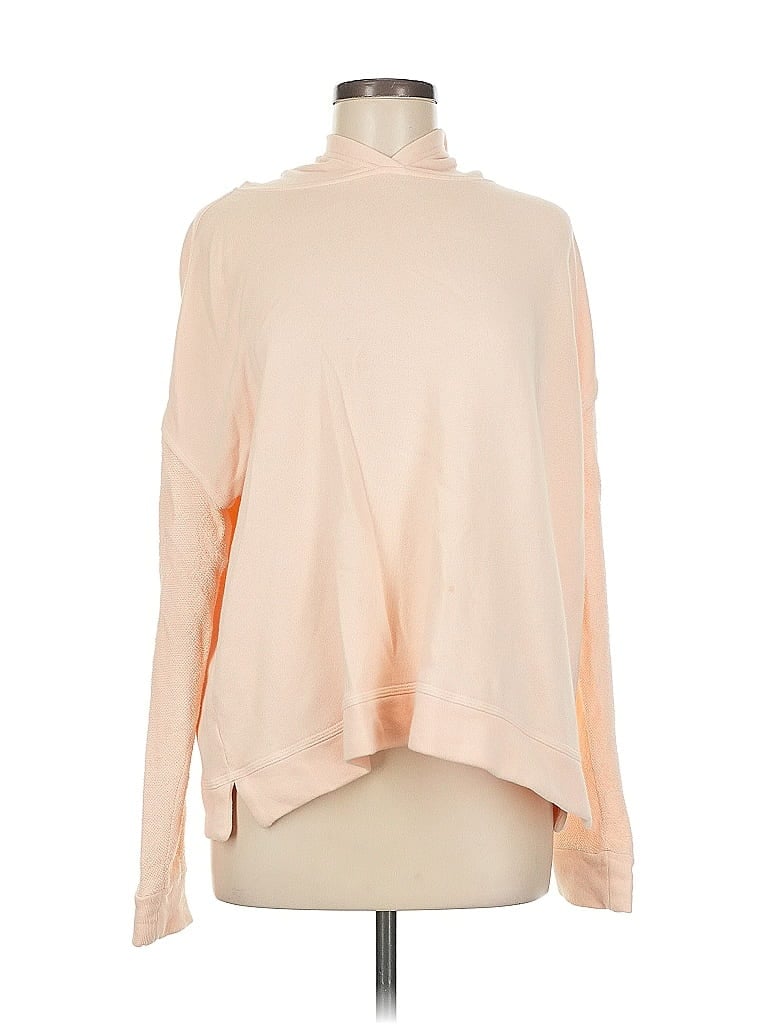 Pre-owned Lou & Grey Pullover Sweater In Pink