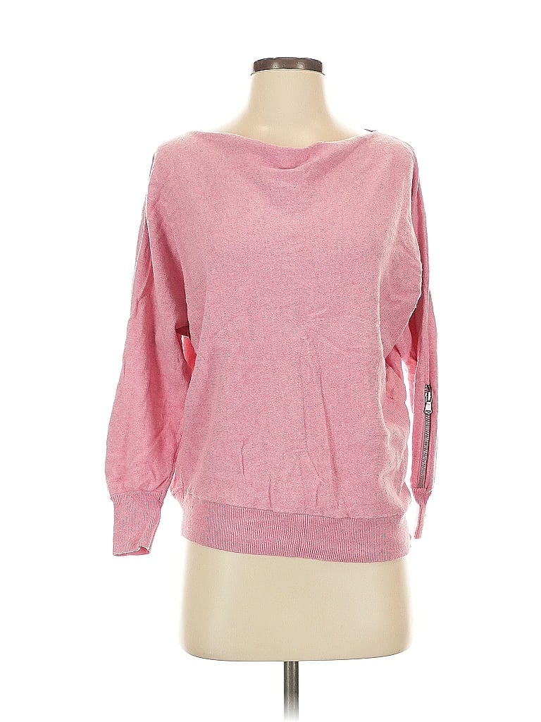 Pre-owned Mint Velvet Pullover Sweater In Pink