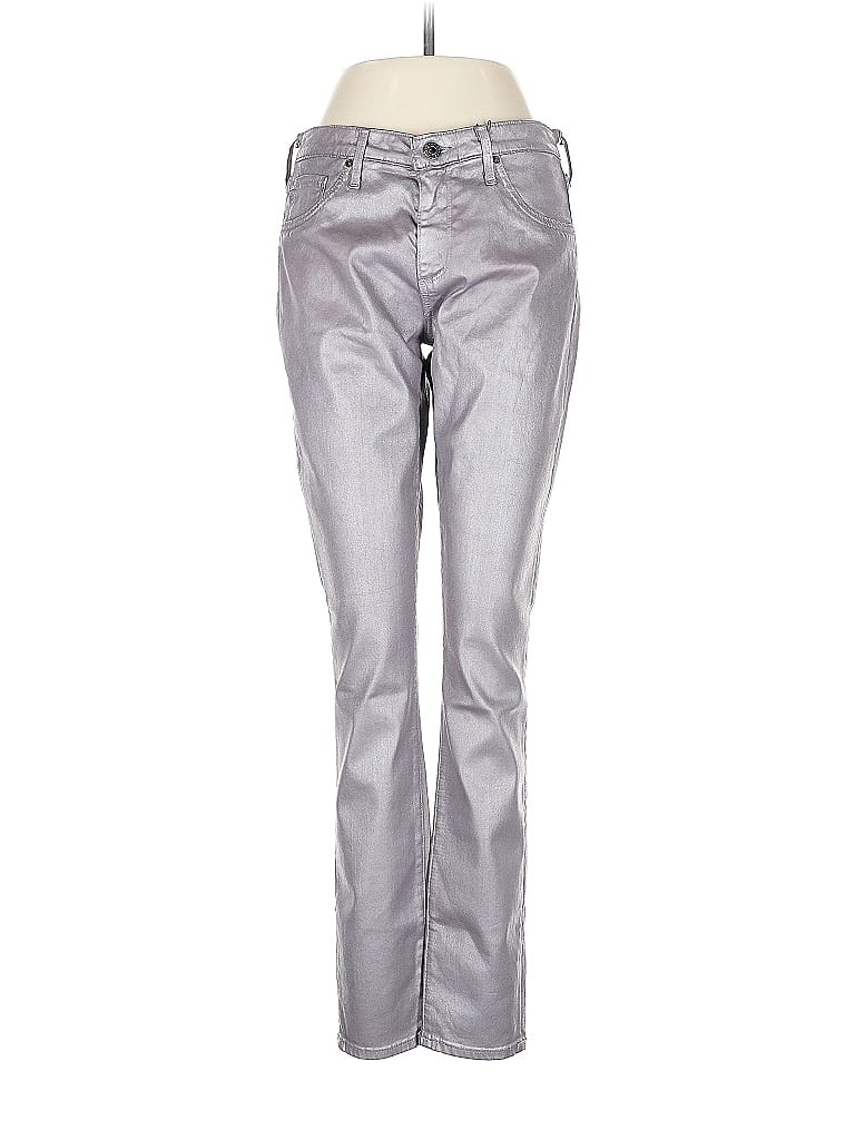 Pre-owned Adriano Goldschmied Jeans In Silver