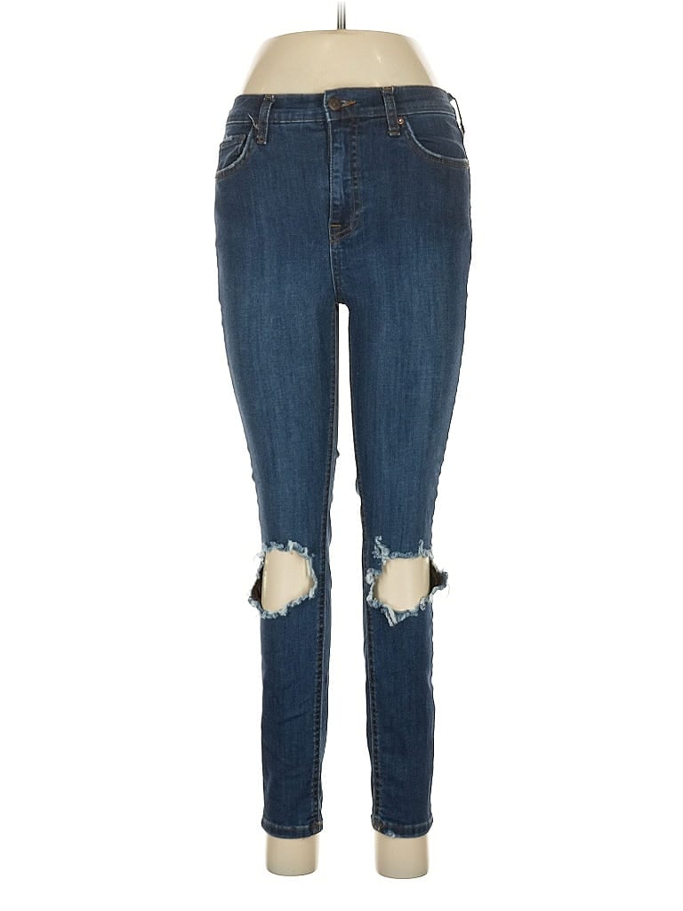 Pre-owned Free People Jeans In Blue
