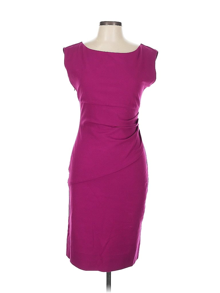 Pre-owned Diane Von Furstenberg Cocktail Dress In Purple