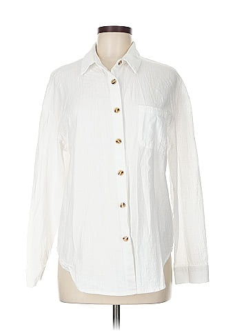 HOTOUCH Long Sleeve Button-Down Shirt (view 1)