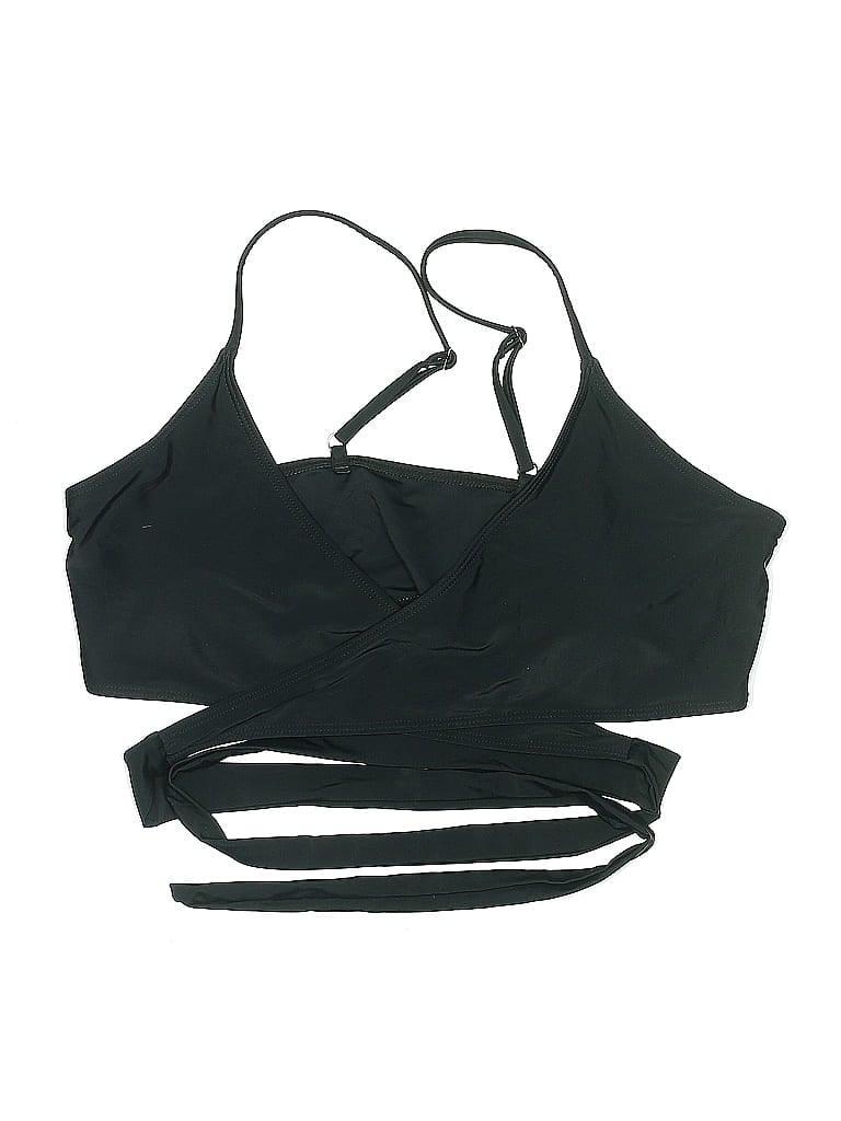 Pre-owned Zaful Swimsuit Top Black Swimwear