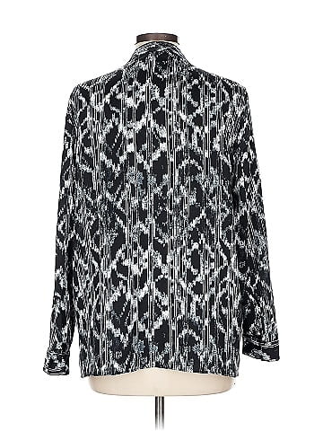 H By Halston Long Sleeve Blouse (view 2)