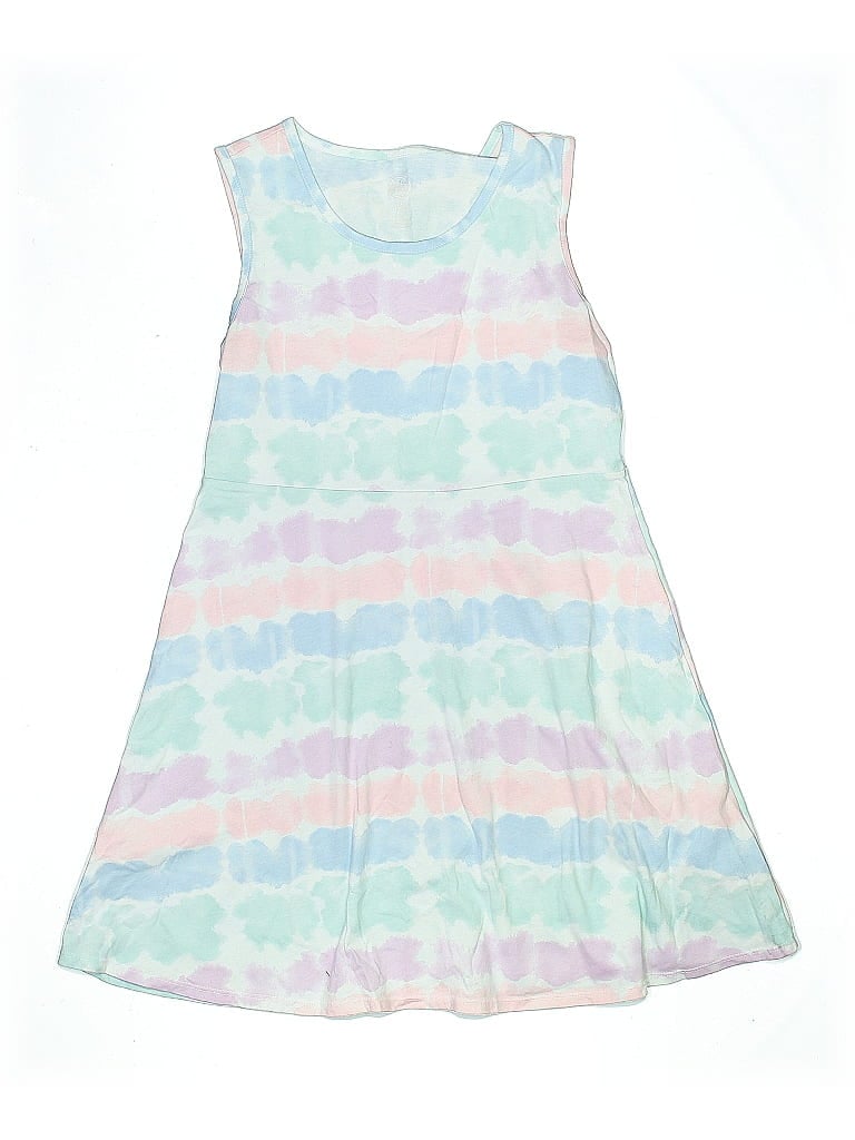 Pre-owned Wonder Nation Kids' Dress In Blue