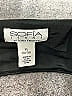 SOFIA Solid Black Cocktail Dress Size XL - photo 3