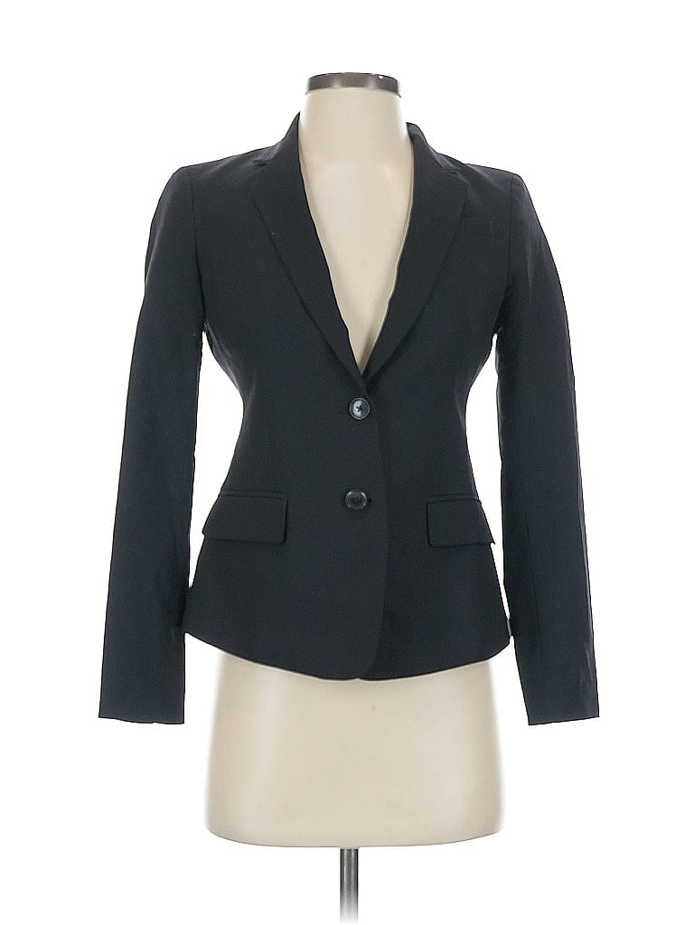Click to view more detailed imagery on our partner's website Pre-owned Banana Republic Wool Blazer Jacket In Black