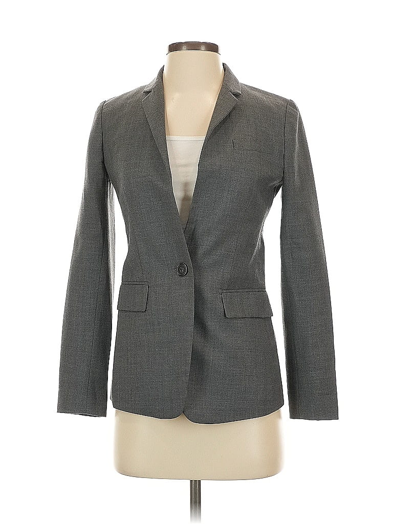 Click to view more detailed imagery on our partner's website Pre-owned Jcrew Wool Blazer Jacket In Gray