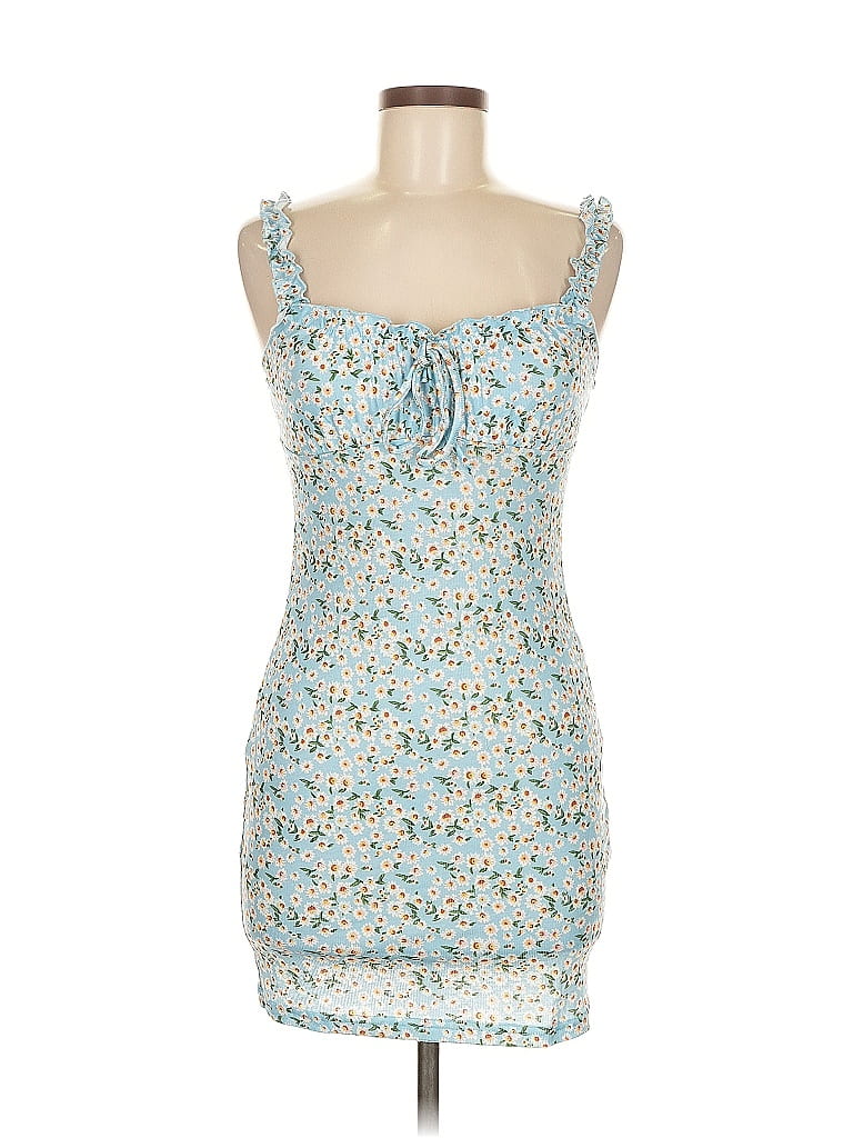 Pre-owned Shein Cocktail Dress In Blue
