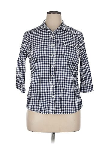 db established 1962 3/4 Sleeve Button-Down Shirt (view 1)