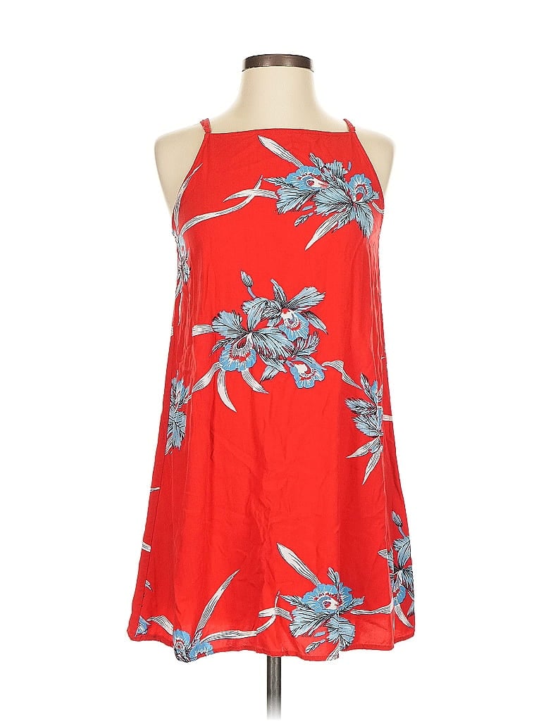 Pre-owned Vans Casual Dress In Red