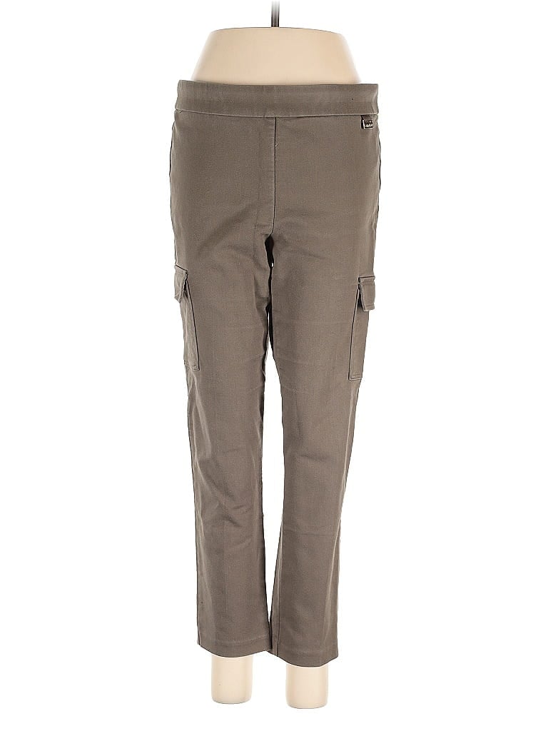 Pre-owned Calvin Klein Cargo Pants In Brown
