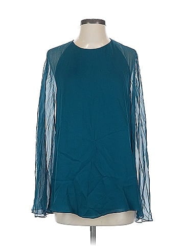 Cushnie Et Ochs Long Sleeve Silk Top (view 1)