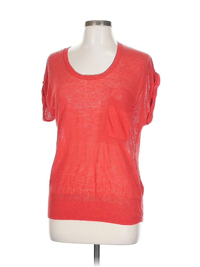 Pre-owned Kasper Cardigan Sweater In Red