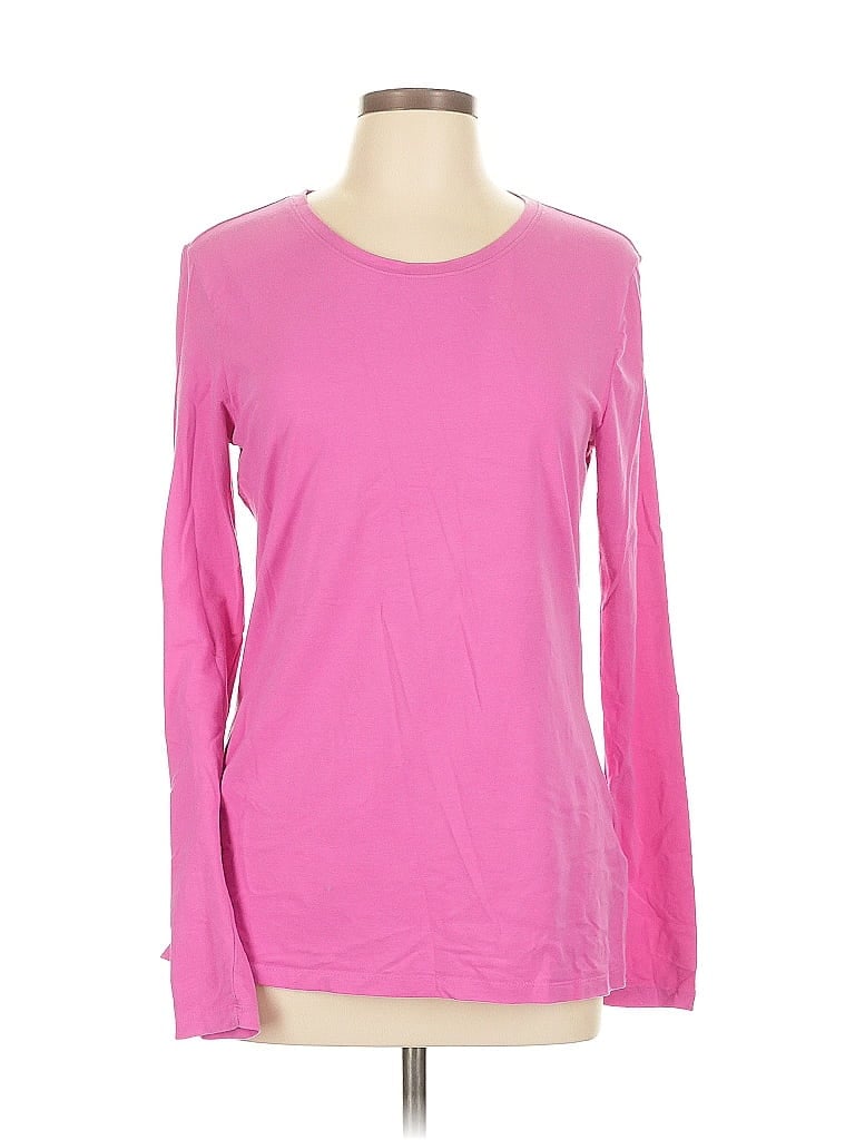Pre-owned Amazon Essentials Long Sleeve T-shirt In Pink