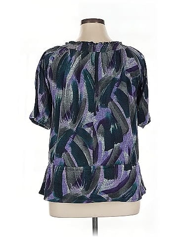 AB Studio Short Sleeve Blouse (view 2)