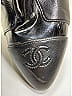 Chanel 100% Leather Black Ankle Boots Size EU 40 - photo 5