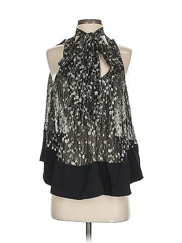Elizabeth and James Sleeveless Silk Top (view 1)