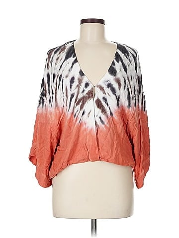 Young Fabulous & Broke 3/4 Sleeve Blouse (view 1)