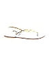 J.Crew White Silver Sandals Size 10 - photo 1