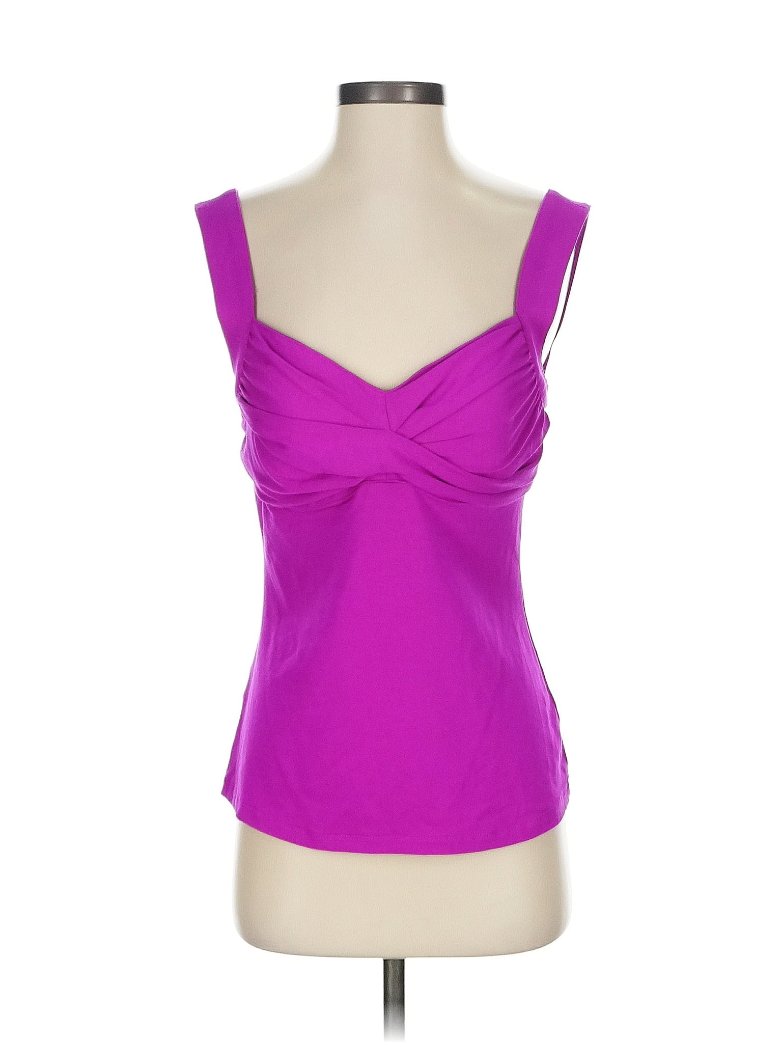Cache Purple Sleeveless Top Size S