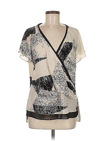 H By Halston Short Sleeve Blouse (view 1)