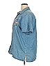 Lauren Brooke 100% Cotton Blue Casual Dress Size 18 - photo 4