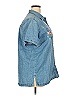 Lauren Brooke 100% Cotton Blue Casual Dress Size 18 - photo 3